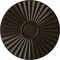 Ekena Millwork Shakuras Ceiling Medallion (For Canopies up to 5"), Hand-Painted Stone Hearth, 19 3/4"OD x 1 3/8"P CM20SHSHF - alternate 1